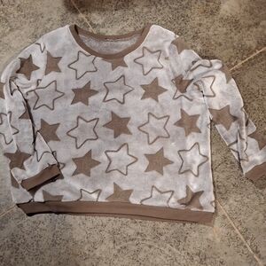 Star Pattern Women's Sweatshirt